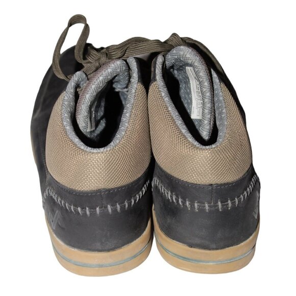 Forsake Phil Mens black leather waterproof chunky sneaker boot Size 8 lace up - Picture 4 of 13